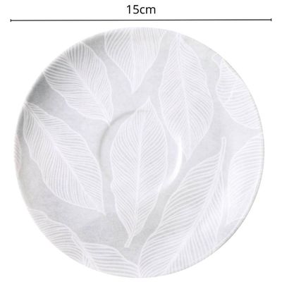 Xícara com Pires Chá Café 200ml em Porcelana Tramontina Arbo 2 Peças