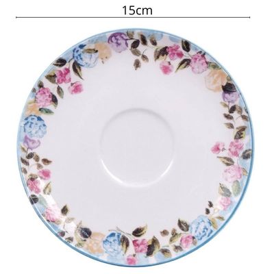 Conjunto 2 Peças Xícara e Pires Chá Café 200ml em Porcelana