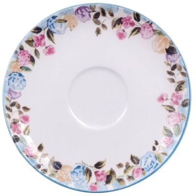 Conjunto 2 Peças Xícara e Pires Chá Café 200ml em Porcelana
