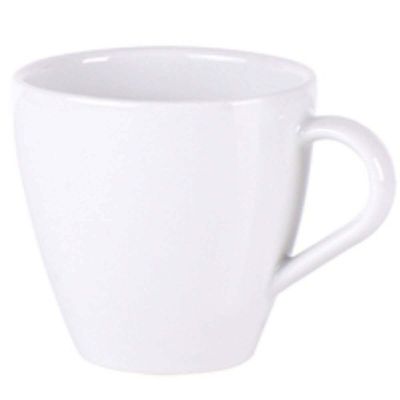 Xícara e Pires de Chá Tramontina Lineare em Porcelana 200ml 2 Peças Cozinha Servir Café