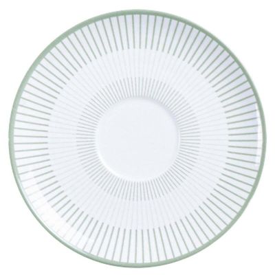 Xícara e Pires de Chá Tramontina Lineare em Porcelana 200ml 2 Peças Cozinha Servir Café