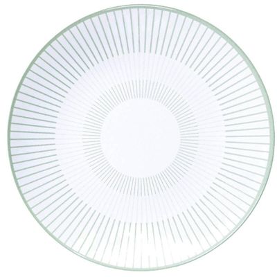 Conjunto 12 Pratos Fundos Porcelana 21cm Tramontina Lineare Cozinha Mesa Posta Sopa Caldos
