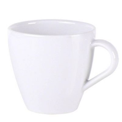 Conjunto 12 Peças Xícaras e Pires de Chá em Porcelana 200ml Tramontina Lineare Mesa Posta Café