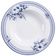 Jogo 12 Pratos Fundos 23cm Tramontina Azzura Porcelana 330ml Servir Mesa Posta Buffet Eventos
