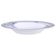 Jogo 12 Pratos Fundos 23cm Tramontina Azzura Porcelana 330ml Servir Mesa Posta Buffet Eventos