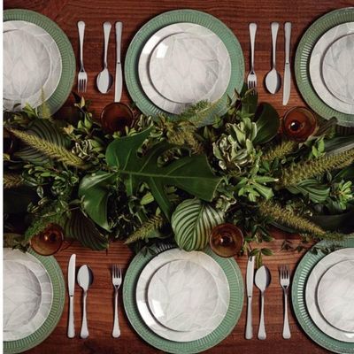 Aparelho de Jantar 30 Peças Porcelana Tramontina Arbo Servir Mesa Posta 6 Pessoas