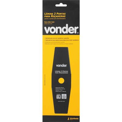 Lâmina 2 Pontas Para Roçadeira 305X25,4X2,0Mm Vonder