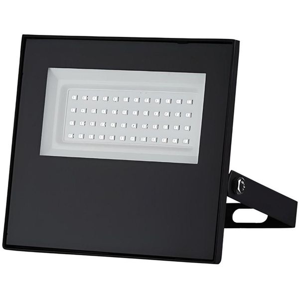 Refletor Tr Led Com 50 Watts Slim 6500k Preto - 15030093-02 - Taschibra