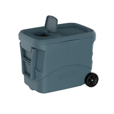 Caixa Térmica Tropical S Plus Com Rodas 50L Cinza Escuro