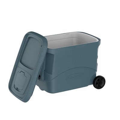 Caixa Térmica Tropical S Plus Com Rodas 50L Cinza Escuro