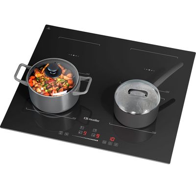 Cooktop de Indução 4 Bocas com Turbo MCN4BK Mueller Preto / 220V