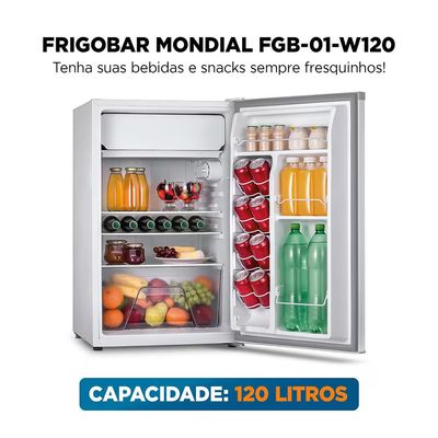 Frigobar 120L FGB-01-W-120 Branco Mondial Branco / 110V