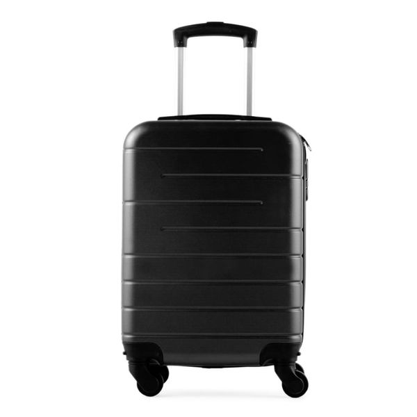 Mala de Bordo PP 8 Kg ABS 4 Rodas 18,5" Downtown Preta PP / Preto