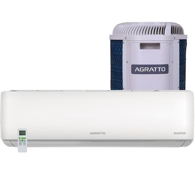 Ar-Condicionado 9000 BTUs Inverter Quente e Frio LCST9QF Agratto Branco / 220V