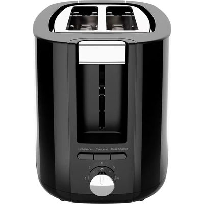 Torradeira OTOR650 Black Simple Life 650W com 7 Níveis Oster Preto / 220V