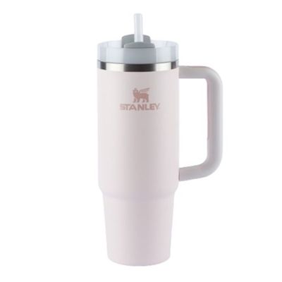 COPO STANLEY TÉRMICO QUENCHER ROSE QUARTZ EM AÇO INOX 887ML 08149-01
