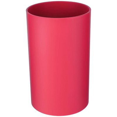 Conjunto de Utensílios Euro Home com Suporte em Silicone e Nylon - 7 Peças Vermelho