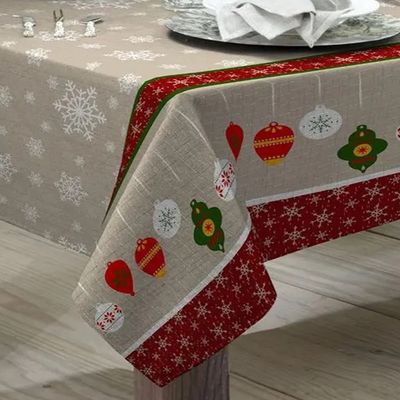 Toalha Mesa Retangular Gourmet 140x210cm Enfeites Raner