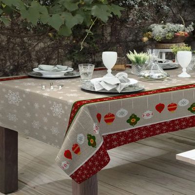 Toalha Mesa Retangular Gourmet 140x210cm Enfeites Raner
