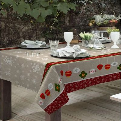 Toalha Mesa Retangular Gourmet 140x210cm Enfeites Raner