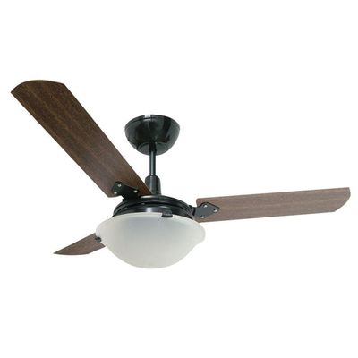 Ventilador Strill Preto 220V 3 Pás Verniz 220V