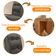 Mesa Evora 90 Mdf Com 4 Cadeiras Carol Veludo Grafite Naturalle