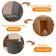 Mesa Evora 90 Mdf Com 4 Cadeiras Athenas Veludo Grafite Naturalle
