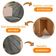 Mesa Evora 90 Mdf Com 4 Cadeiras Melissa Linho Grafite Naturalle