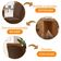 Mesa Evora 120 Mdf Canto Copo E Com 4 Cadeiras Athenas Veludo Marrom Naturalle