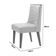 Mesa Olimpia 90 Mdf Com 4 Cadeiras Safira Veludo Creme Naturalle
