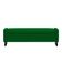 Recamier Bau Paris Base De Metal 1,20m Suede Verde - Inova Decorações