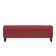 Recamier Bau Paris Base De Metal 1,20m Suede Bordo - Inova Decorações
