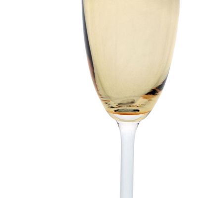 Conjunto de Taças para Champanhe Gastro 220ml Âmbar 6 Peças Bohemia Ambar