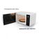 Forno Micro Ondas BMO38 33 Litros Teclas Fáceis FIT Preto Britânia Preto / 110V