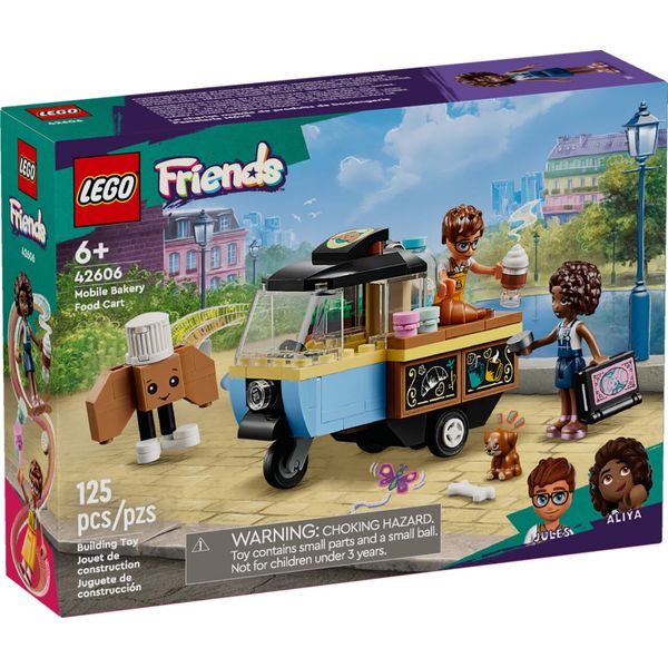 Lego Friends 125 Peças Carrinho De Padaria Movel - 42606