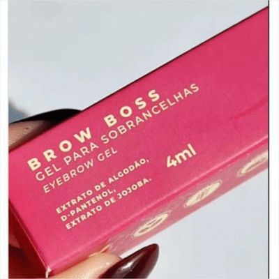 Ruby Rose Gel Para Sobrancelha Brow Boss By Natalia Beauty Hbe2505 4ml