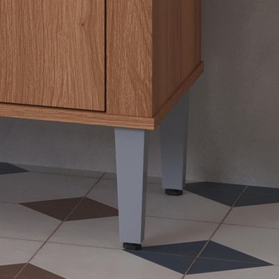 Cozinha Compacta Astra - 2,40m 10 Portas E 4 Gavetas - Lukaliam Móveis Jequitiba Jequitiba