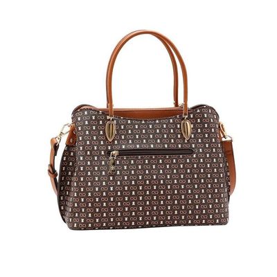 Bolsa Chenson Monograma Baby Urso Cafe Un