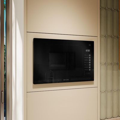 Micro-ondas De Embutir Mueller 25 Litros Preto MME25K Preto 110V
