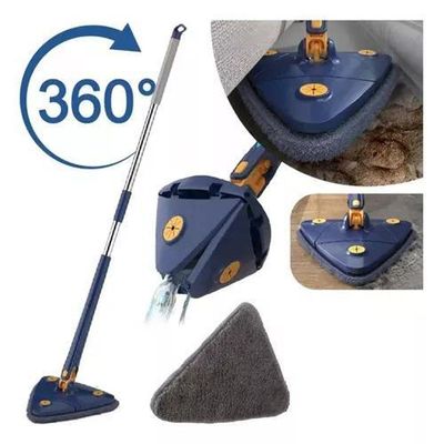 Kit Completo Limpeza: Rodo Limpeza Esfregão Triangular