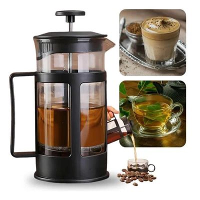 Cafeteira Prensa Francesa 350ml – Vidro Borossilicato E Design Elegante