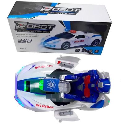 Carrinho Lamborghini Transformers Brinquedo Elétrico Led Som