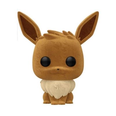 Funko Pop Pokemon 577 Eevee Flocked Limited Edition