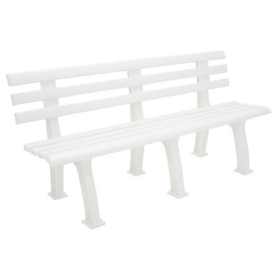 Banco Tramontina Tramandai em Polipropileno Branco