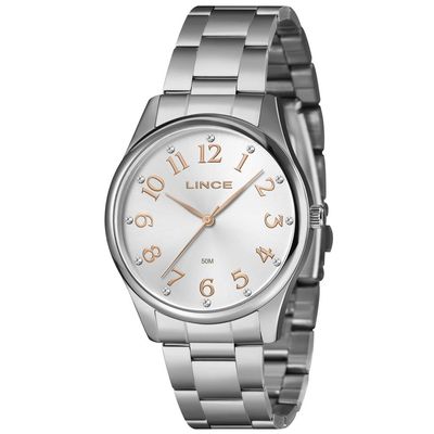 Relógio Lince Feminino Ref: Lrmj177l40 S2sx Casual Prateado