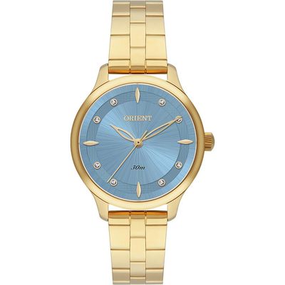 Relógio Orient Feminino Ref: Fgss0240 A1kx Casual Dourado