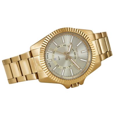 Relógio Seculus Masculino Ref: 44264gpsvda2 Casual Dourado