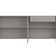 Buffet Para Sala de Jantar 4 Portas 1 Gaveta Pés Industrial Dourado Naim I03 Grigio - Lyam
