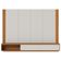 Painel Para TV 75 Pol Bancada Suspensa LED Horebe C04 Off White Matte Freijó - Lyam Decor
