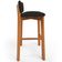 Kit 06 Banquetas Alta Para Cozinha Sala de Jantar Bar Dara L02 Suede Preto - Lyam Decor